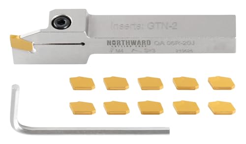 Support de rainurage indexable Accusize anti-vibration avec 11 inserts