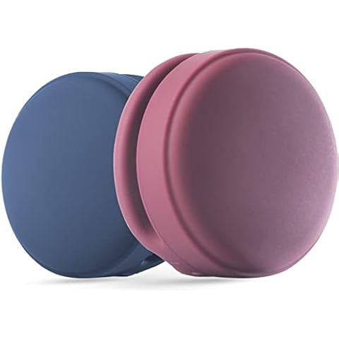 Airtag Dog Collar Holder for Apple Air Tag Dog Collar Holder Within 1.2 inch, 2 Pack Airtag Pet Collar Silicone Case for Apple Airtag Cat Collar Holder Cover