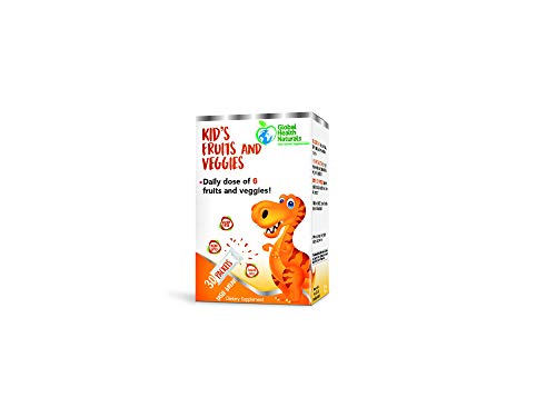 Global Health Naturals- Kid's Fruits and Veggies, Daily Dose of Fruits & Veggies