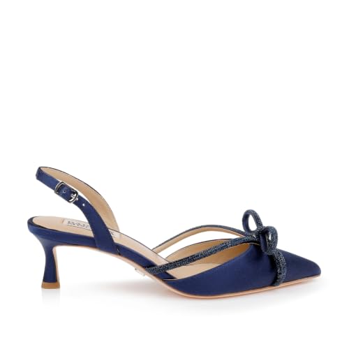 Image of Badgley Mischka Women's Angelina Slingback Kitten Heels