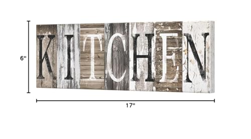 Pinetree Art Rustic Farmhouse Kitchen Wall Decor Canvas Prints Kitchen Signs Wall Decor (With Solid Wood Inner Frame) - Image 7