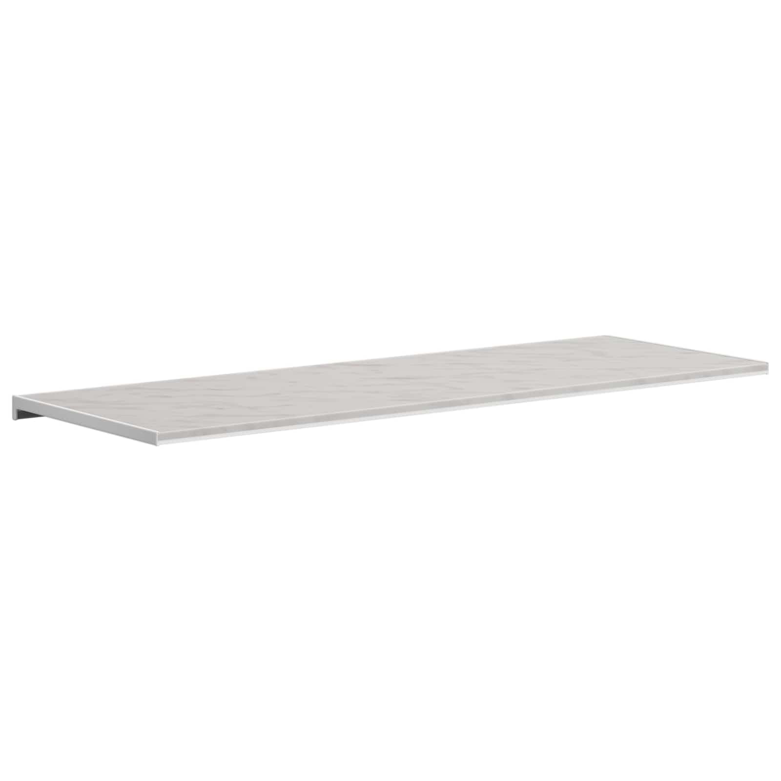 Podłoże okienne PCV 140 x 50 x 4,5 cm Marmur | Łatwy do czyszczenia, Zewnętrzne użytkowanie wewnętrzne, gładka powierzchnia wodoodporna, instalacja za pomocą kleju