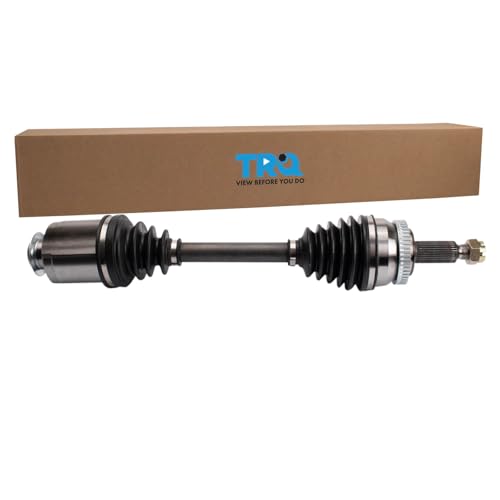 TRQ Front Right CV Axle Shaft Assembly Passenger Side Neoprene