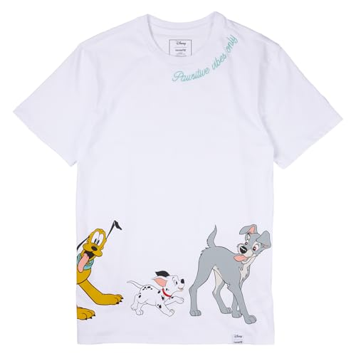 Loungefly Disney Dogs & Cats Unisex Tee Medium