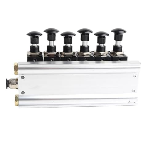 Válvula manual 4R210-08 de 5 posiciones para control neumático industrial 7