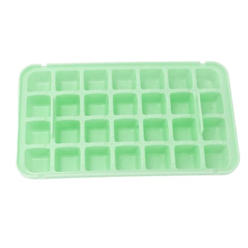 Bandeja de cubos de hielo con liberación fácil y caja de almacenamiento miniatura 7
