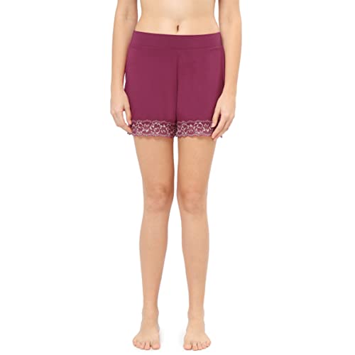 Image of Amante Solid Above Knee Mid Rise Short
