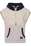 Kängurutasche Laurasøn Pullunder, Fleece, farbige Kapuze, Oeko-TEX Marine XL 824860130-XL