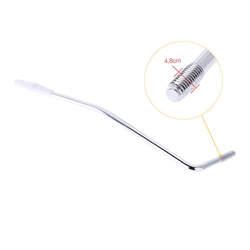KKmoon 5mm Tremolo Braço Whammy Bar para Fender Stratocaster Strat Guitarra Elétrica com Ponta