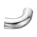 PATIKIL 90 Degree Mandrel Bend Elbow, 1 1/4 Inch OD Steel Exhaust Elbow Exhaust Piping Connector 304 Stainless for Exhaust Pipe Modified Stair Handrail HVAC