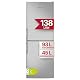 Amica Kühlschrank AKG 3845 E Kühl-Gefrierkombination Edelstahloptik