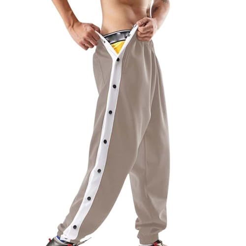 Pantalon long de rééducation et fitness à ouverture latérale