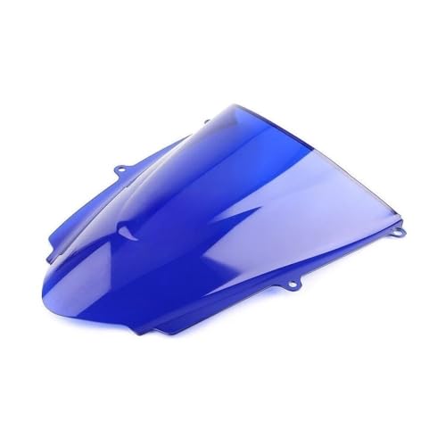 Pare-brise moto 675R noir déflecteur de vent pour balades et sorties piste