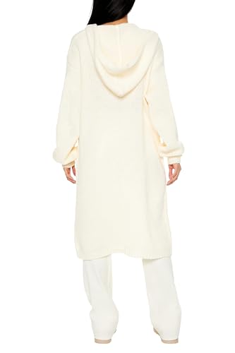Image of Forever 21 Women's Hooded Cardigan Sweater