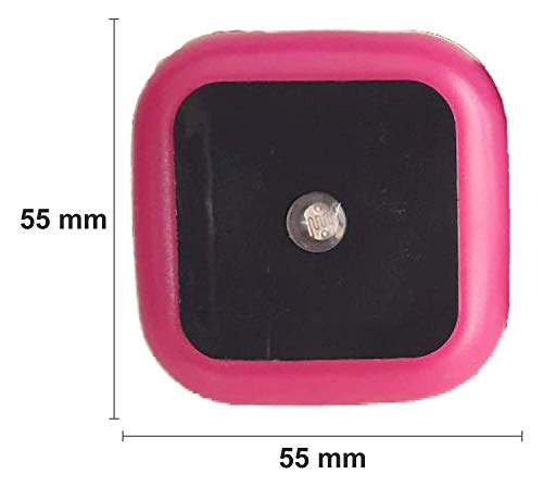 Image of HOARD 0.5W Led Plug in Smart Night Lamp with, Automatic Sensor -(Pink) Pack of 1