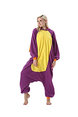 SimZoo Adult Pajamas Unisex Animal Onesies Novelty Nightwear Halloween Chirstmas Homewear Onepiece Cosplay Costume M - Image 3