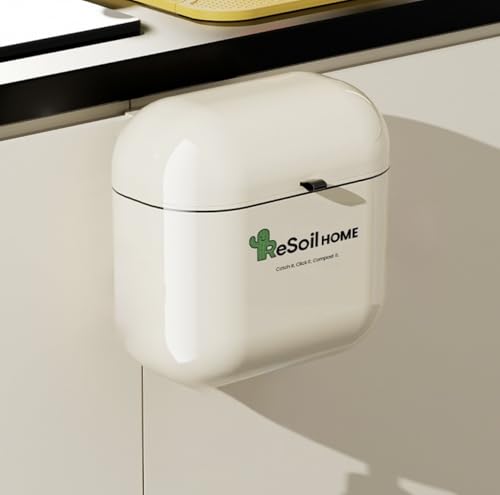 Caneca para compostaje colgante para cocina pequeña miniatura 2