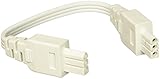 Juno Lighting Group JC3-8-WH Jumper Cord, 8-Inch, Designer White
