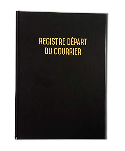 Registre du départ du courrier - Format A4 - Finition haut de gamme