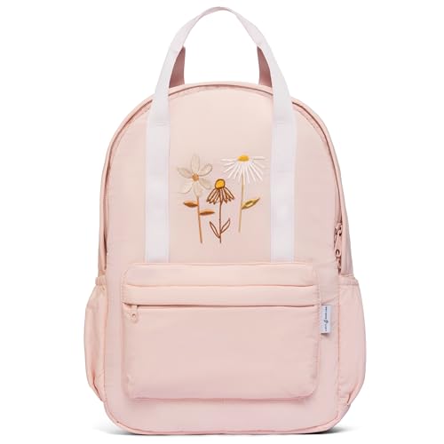 Lucy Darling Backpack – Soft Preschool & Toddler Bag for Boys or Girls – Lightweight Side Pocket, Adjustable Straps (Pink)