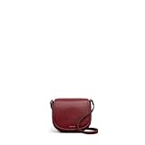 RADLEY London Liverpool Gardens Women's Leather Mini Flapover Crossbody, Carmine - Image 1