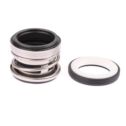 GRASAKY Gleitringdichtung, Serie 104, Einzelfeder, Gummibalg, Gleitringdichtung for Wasserpumpen, Industriepumpen Dichtungsteile(16mm ID)
