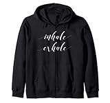 Photo Gallery inhale exhale maglietta felpa con cappuccio Photo Gallery inhale exhale maglietta felpa con cappuccio