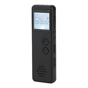 Aibesy 32 GB digitale dicteerder, spraakgeactiveerde recorder, ruisonderdrukking, MP3-speler, HD-opname, 10 uur continue…