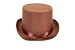Dress Up Party Costume TOP Hat (Brown)