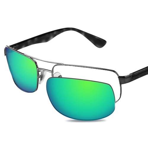 Image of 100% Precise-Fit Replacement Sunglass Lenses for RayBan RB3445 61mm