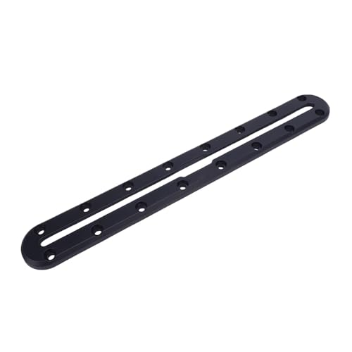 Carril de kayak multifunción de nailon de 358mm para soporte de caña y portavasos 4