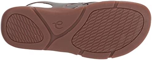 Easy Spirit Women's MARYAN Flat Sandal, Silver 060, 5.5 | Image 3