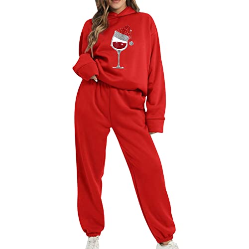 Pulls pour femme ensemble 2 pièces sweat à capuche et pantalon décontracté chic gris XL
