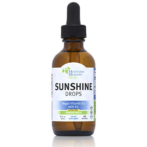 Mountain Meadow Herbs SunshineDrops -2oz - Vegan Vitamin D3