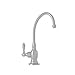 Waterstone 1200C-SC Hampton Filtration Faucet Cold Only with Single Lever Handle, Satin Chrome