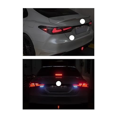 Luces traseras coche Toyota Camry con intermitente dinámico LED transparente 6