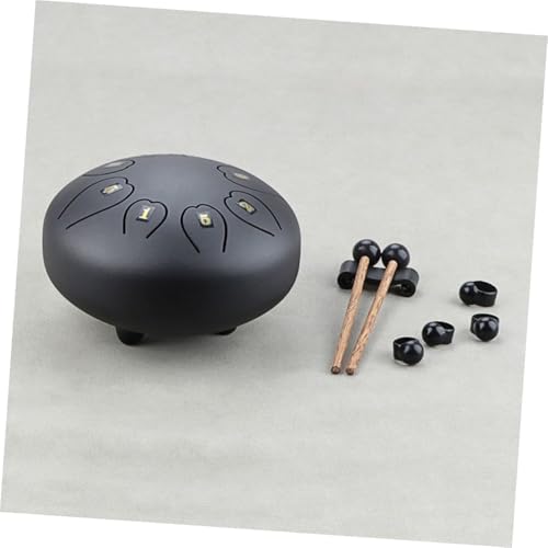 Abaodam Black Large Tongue Drum Xb06 Metal Ethereal miniatura 3