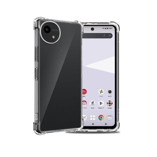 �Ή�AQUOS wish 5 SH-52F TPU �P�[�X �N���A�P�[�X �l�C �㎿TPU ���� �ϏՌ� �����h�~ ��p�ی�J�o�[ �Ռ��z���|�P�b�g���� TPU �P�[�X �y�ʂŒ����^�iwish 5�j