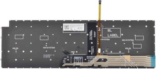 Image of Shiatsu Laptop Keyboard Compatible for Dell Inspiron 15 3510 3511 P112F 3515 3525 3530 3535,Inspiron 15 5510 P106F 5515 5518,Inspiron 15 7510,Inspiron 16 Plus 7610 Laptop Backlit US Layout (Gray)