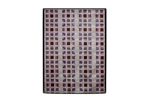 Image of Stylista Waterproof Front Load Washing Machine Cover Compatible for Haier 8 kg, Mosaic Pattern Magenta