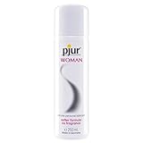 pjur WOMAN - Gleitgel für Frauen auf Silikonbasis - für prickelnden Sex und längeren Spaß - optimal für empfindliche Haut (250ml)
