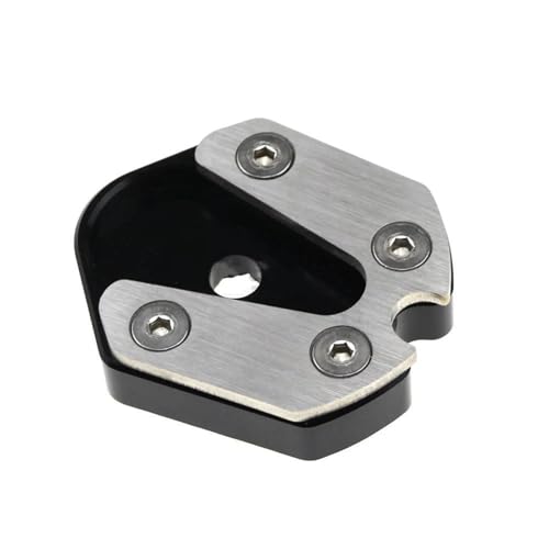 Plaque support béquille latérale Vespa alu CNC titane extension haute résistance