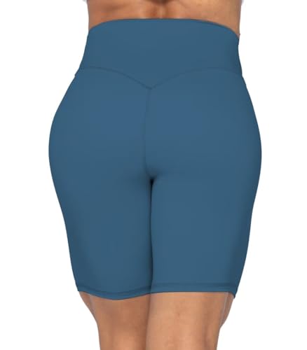 Image of Sunzel No Front Seam High Waist Biker Shorts for Women, Squat Proof Yoga Workout Gym Bike Shorts | 3, 5 Or 8-Inch Inseam, High Waisted, Tummy Control, No Front Seam, Buttery Soft, Compression Fit, Squat Proof