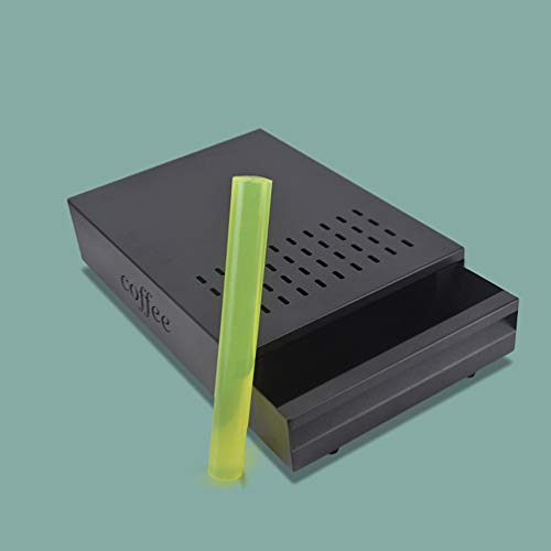 Cabilock — Cafeteira de aço inoxidável para lixeira de café, recipiente de lixo, gaveta, café, expre