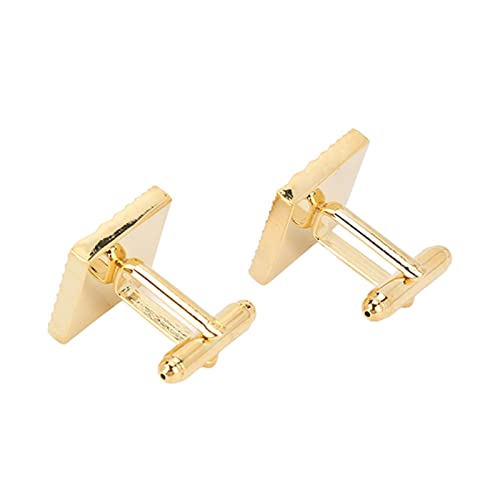 Gouden manchetknopen, klassieke herenmanchetknopen voor formele pakken voor pakken, overhemden - Image 4