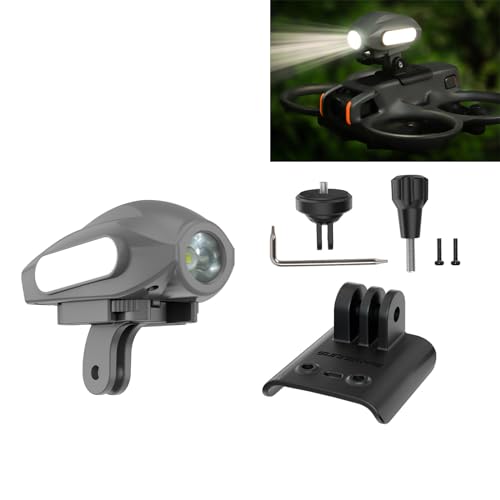 Lampe stroboscopique DJI Avata 2 anti-perte et adaptateur stable Insta360 GO