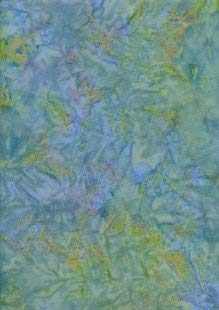 1/2 Metre | SSB-20 Earth 100% Cotton Handmade Java Batik Fabric Marble Effect Smoke Batik Patchwork Quilting Dressmaking 112cm / 44"