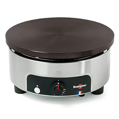 Crepes maker Crepesgerät 40cm Krampouz Standard Rund Gas manuell mit Batteriezündung