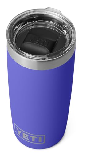 YETI Rambler Tumbler, Vaccum Insulated Stainless Steel Tumbler with Magslider Lid, Ultramarine Violet, 10 oz (295 ml)