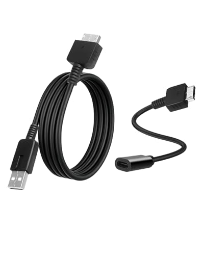 Gubasa PS Vita 1000 Charger Cord Bundle Kit Compatible with PlayStation Vita 1000 USB-C Adapter Fast Charging 2 Pack